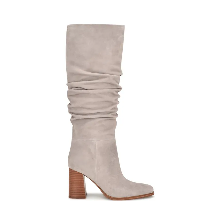 Domaey Casual Boots Medium Grey Women Nine West Boots and Booties