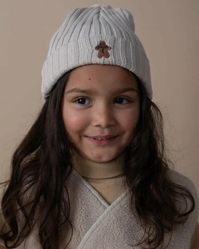 Donsje Amsterdam Accessories Baby Gissa Hat Blush White