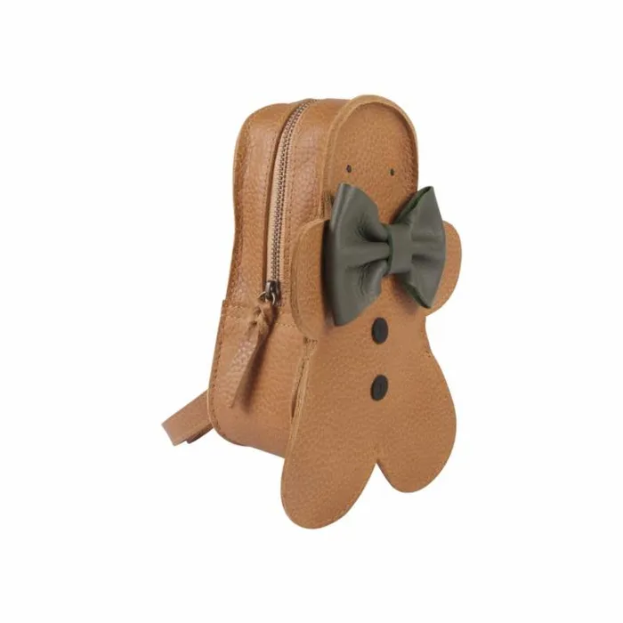 Donsje Amsterdam Accessories Baby Kliff Backpack Toast Grain Leather