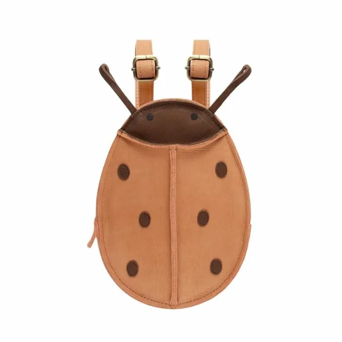 Donsje Amsterdam Accessories Baby Mur Backpack Walnut Nubuck
