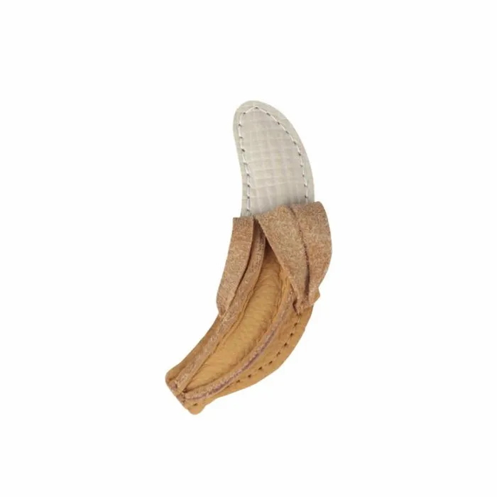 Donsje Amsterdam Accessories Baby Nanoe Fruit Hairclip Caramel Nubuck