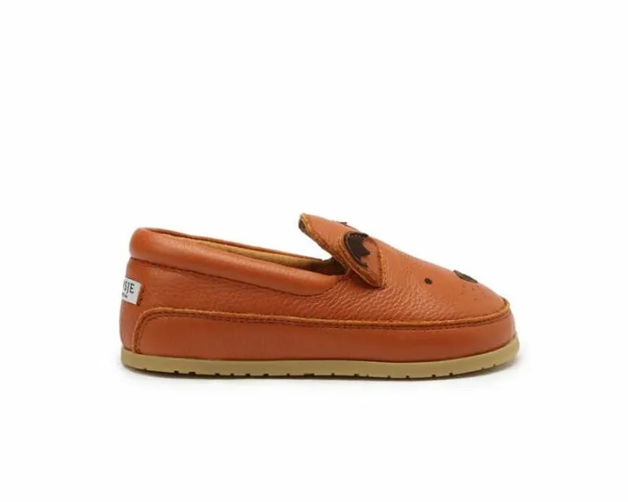 Donsje Amsterdam Animal Styles Boys Kifi Loafers Maple Leather