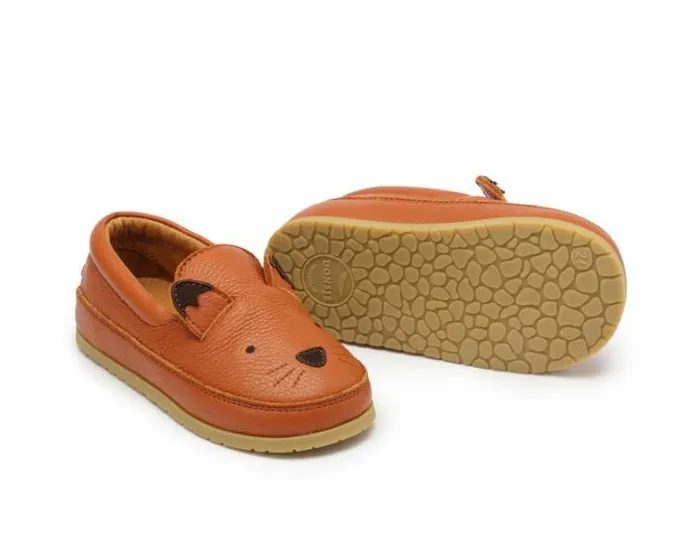 Donsje Amsterdam Animal Styles Boys Kifi Loafers Maple Leather