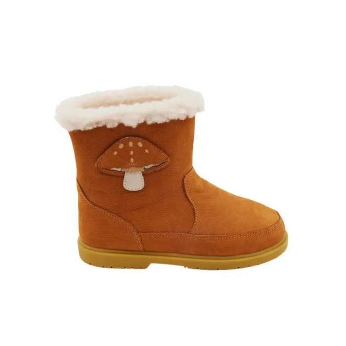 Donsje Amsterdam Ankle Boots Boys Dusk Camel Betting Leather