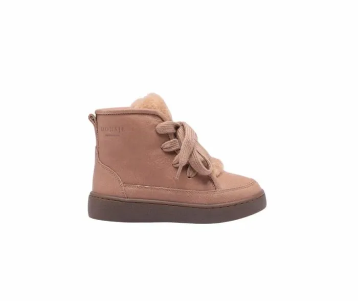 Donsje Amsterdam Ankle Boots Boys Flinn Hazelnut Leather