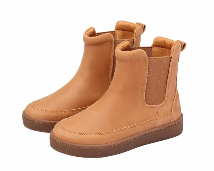 Donsje Amsterdam Ankle Boots Boys Ojeh Boots Toffee Nubuck