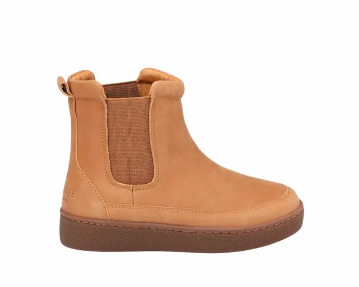 Donsje Amsterdam Ankle Boots Boys Ojeh Boots Toffee Nubuck