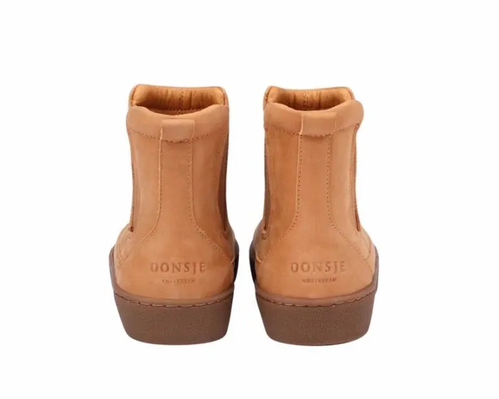 Donsje Amsterdam Ankle Boots Boys Ojeh Boots Toffee Nubuck