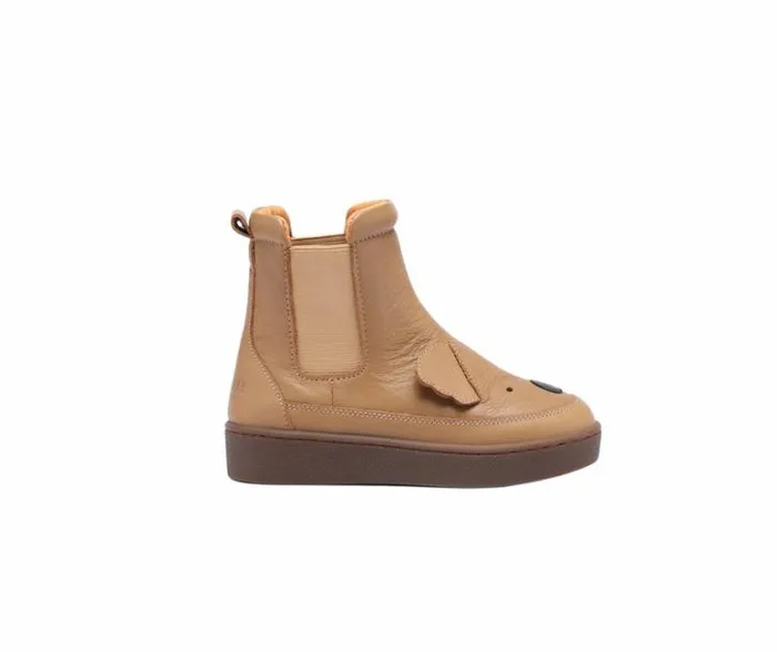 Donsje Amsterdam Ankle Boots Boys Thuru Classic Boots Truffle Leather
