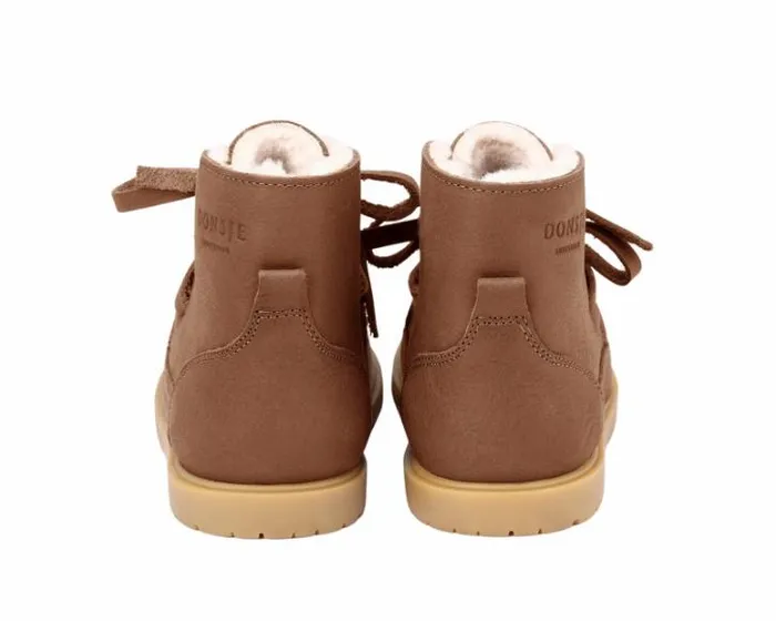 Donsje Amsterdam Ankle Boots Girls Buddy Chestnut Leather