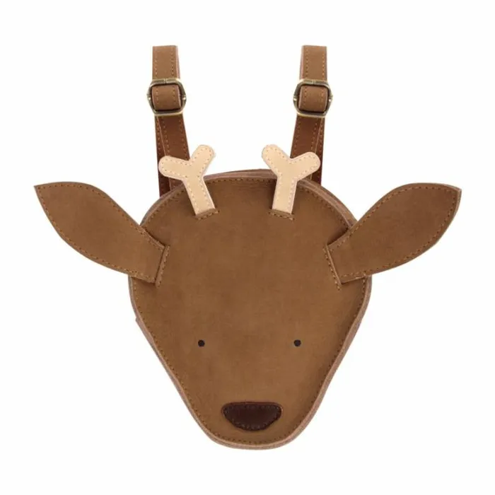 Donsje Amsterdam Backpacks and Purses Girls Kapi Special Backpack Hazelnut Nubuck