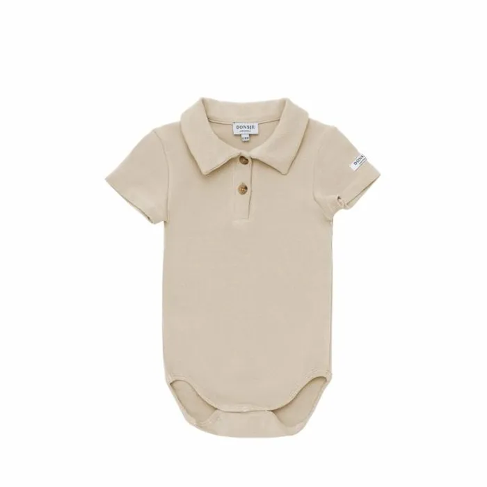 Donsje Amsterdam Bodysuits and Playsuits Baby Qoli Bodysuit Macaroon