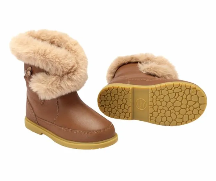Donsje Amsterdam Boots Boys Tusi Chestnut Leather