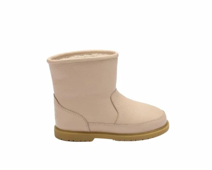Donsje Amsterdam Boots Girls Elmis Light Rose Leather