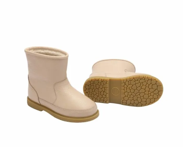 Donsje Amsterdam Boots Girls Elmis Light Rose Leather