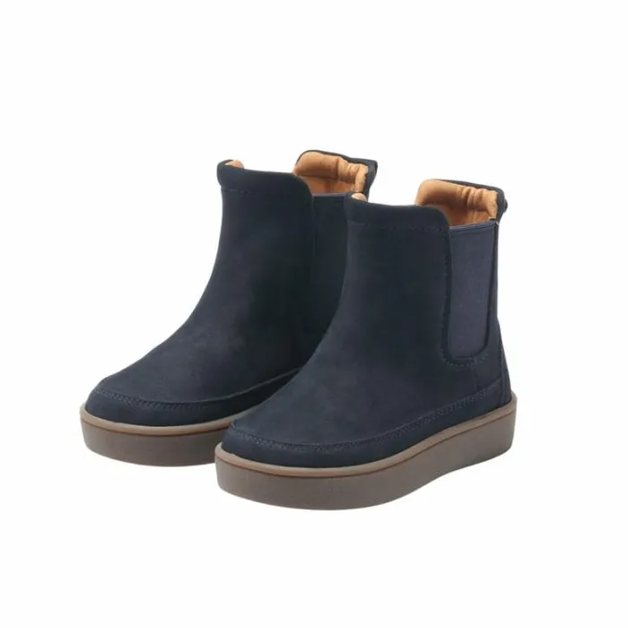 Donsje Amsterdam Boots Girls Ojeh Boots Navy Nubuck
