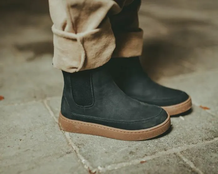 Donsje Amsterdam Boots Girls Ojeh Boots Navy Nubuck