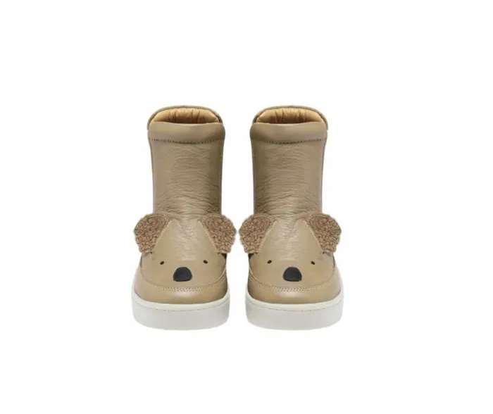 Donsje Amsterdam Boots Girls Thuru Exclusive Boots Taupe Leather
