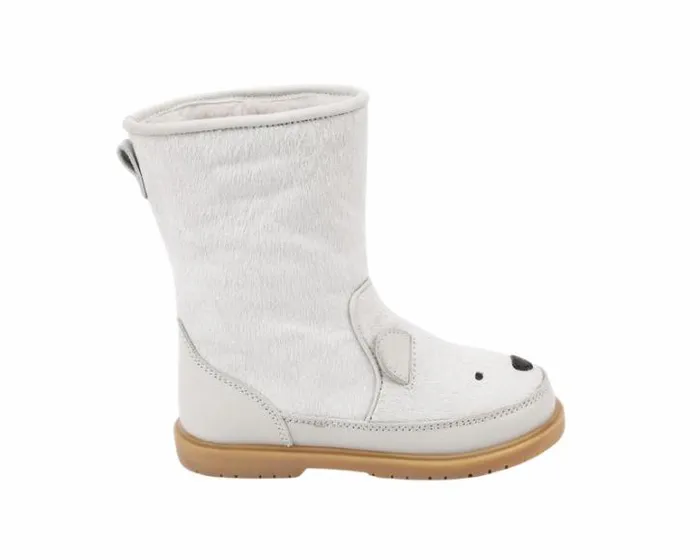 Donsje Amsterdam Boots Girls Wadudu Exclusive Off White Cow Hair