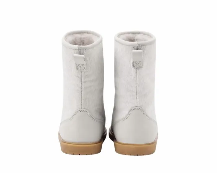 Donsje Amsterdam Boots Girls Wadudu Exclusive Off White Cow Hair