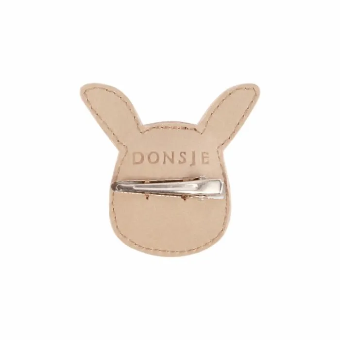 Donsje Amsterdam Clips Boys Josy Classic Hairclip Taupe Nubuck