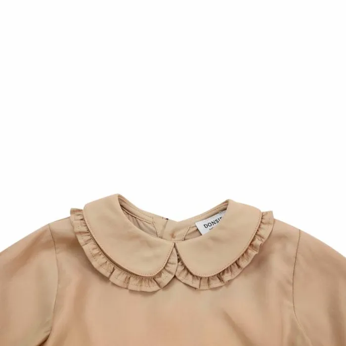 Donsje Amsterdam Dresses and Skirts Baby Diano Dress Sand