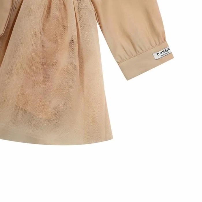 Donsje Amsterdam Dresses and Skirts Baby Diano Dress Sand