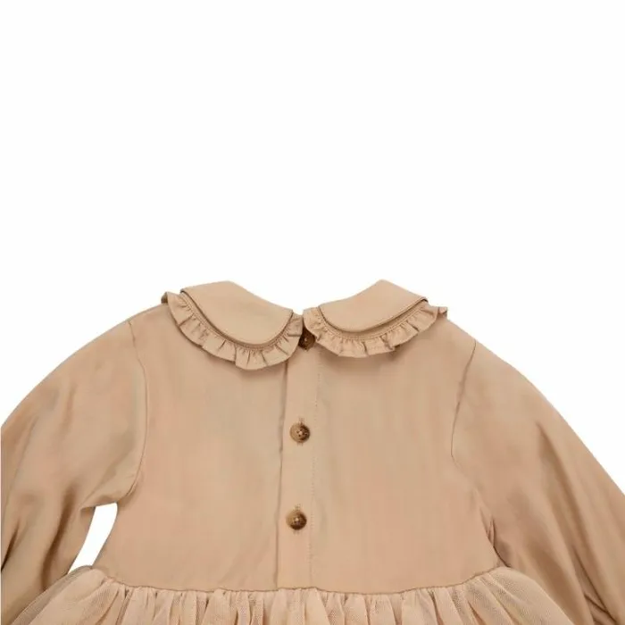 Donsje Amsterdam Dresses and Skirts Baby Diano Dress Sand