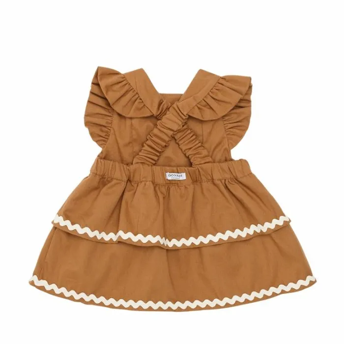 Donsje Amsterdam Dresses and Skirts Baby Gine Dress Rose Brown Donsje Amsterdam Dresses and Skirts Baby Gine Dress Rose Brown