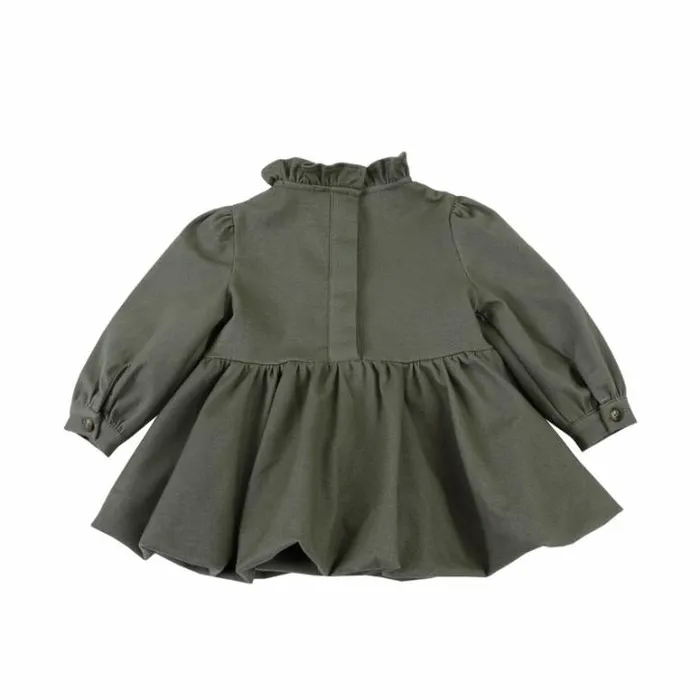 Donsje Amsterdam Dresses and Skirts Girls Dana Dress Sage