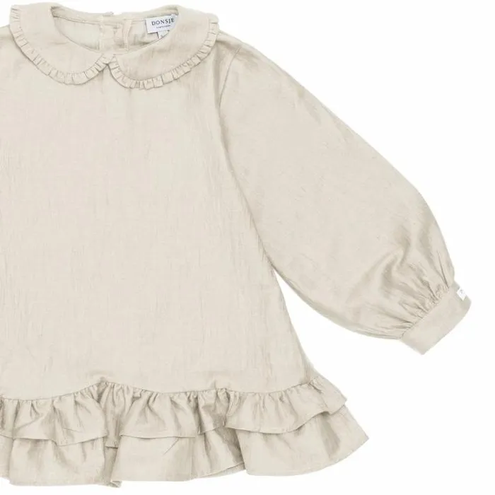 Donsje Amsterdam Dresses and Skirts Girls Luus Dress Macaroon