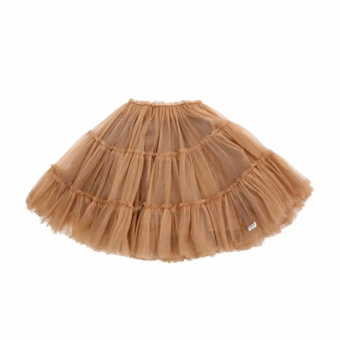 Donsje Amsterdam Dresses and Skirts Girls Tess Skirt Clay Metallic