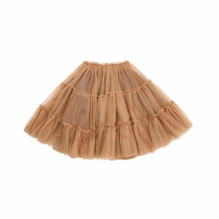 Donsje Amsterdam Dresses and Skirts Girls Tess Skirt Clay Metallic