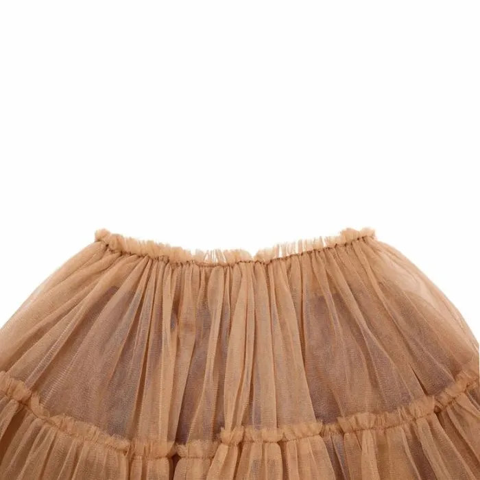 Donsje Amsterdam Dresses and Skirts Girls Tess Skirt Clay Metallic