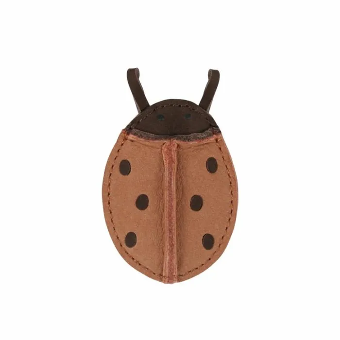 Donsje Amsterdam Hair Accessories Girls Zaza Sky Hairclip Walnut Nubuck