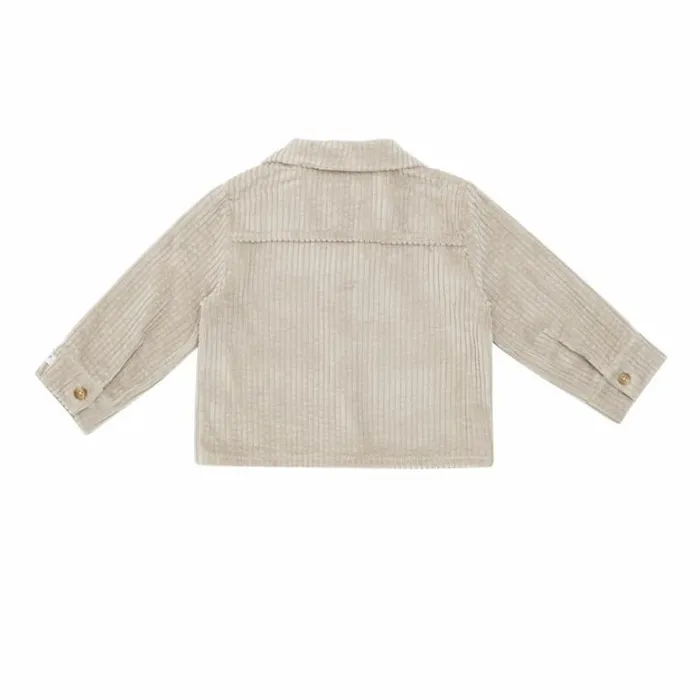 Donsje Amsterdam Jackets and Gilets Baby Auberger Overshirt Taupe