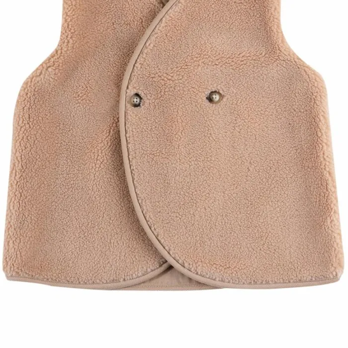 Donsje Amsterdam Jackets and Gilets Baby Monty Gilet Light Coral