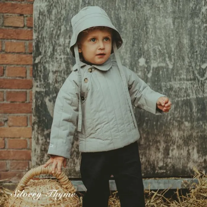 Donsje Amsterdam Jackets and Gilets Baby Moritz Jacket Vintage Khaki