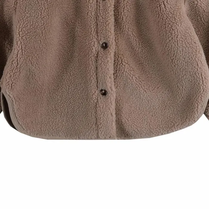 Donsje Amsterdam Jackets and Gilets Baby Thom Overshirt Hazelnut