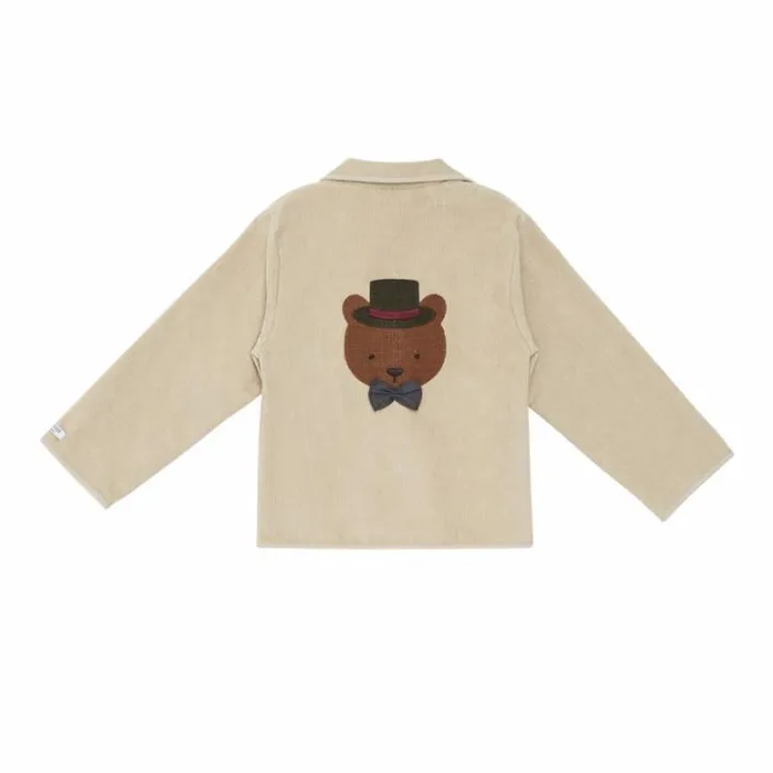 Donsje Amsterdam Jackets and Gilets Boys Braas Blazer Biscotti