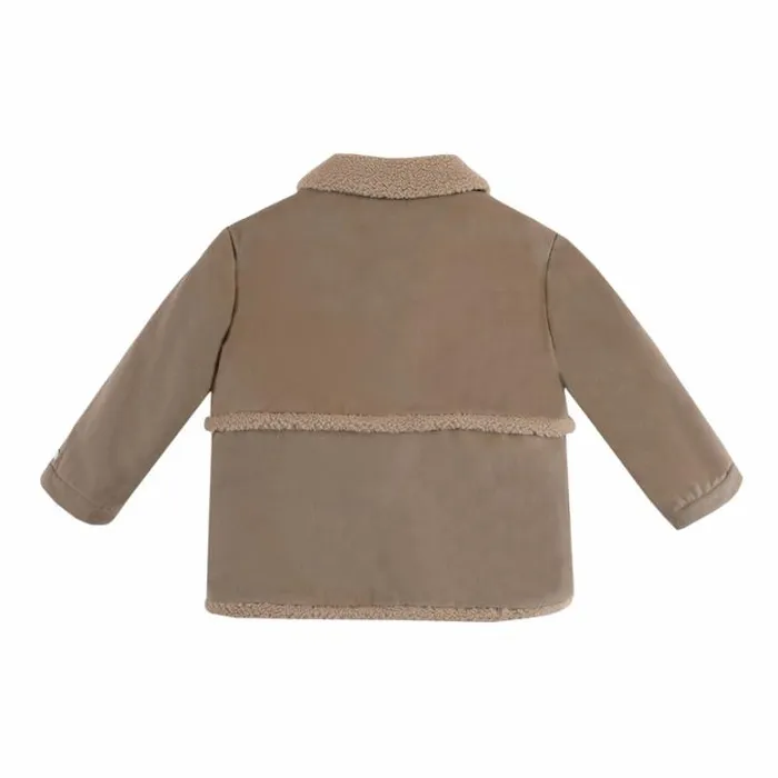 Donsje Amsterdam Jackets and Gilets Girls Beertje Jacket Taupe