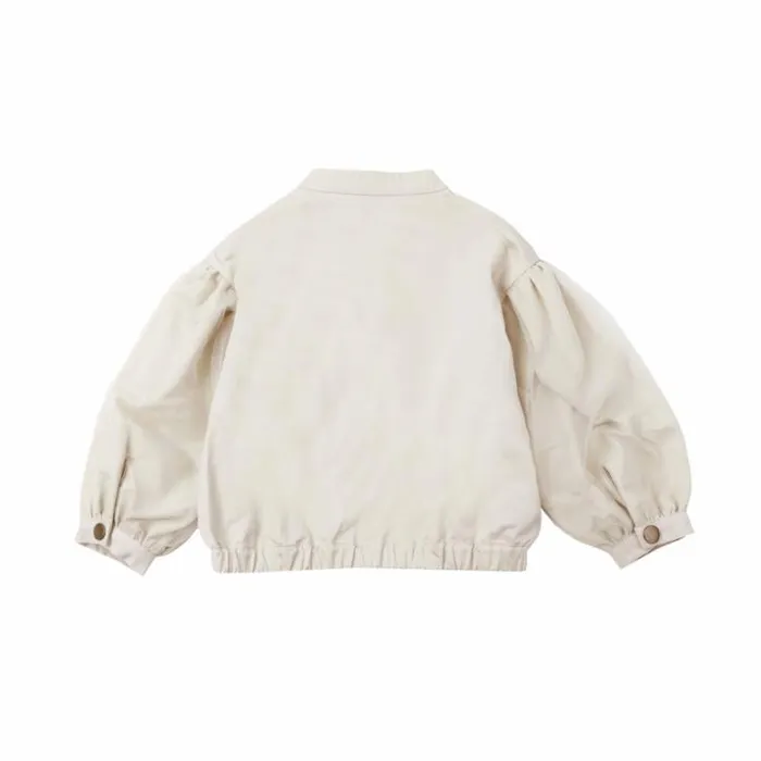 Donsje Amsterdam Jackets and Gilets Girls Riviere Jacket Ecru