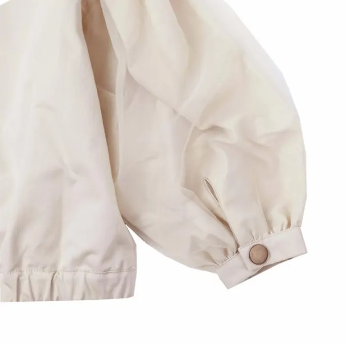 Donsje Amsterdam Jackets and Gilets Girls Riviere Jacket Ecru