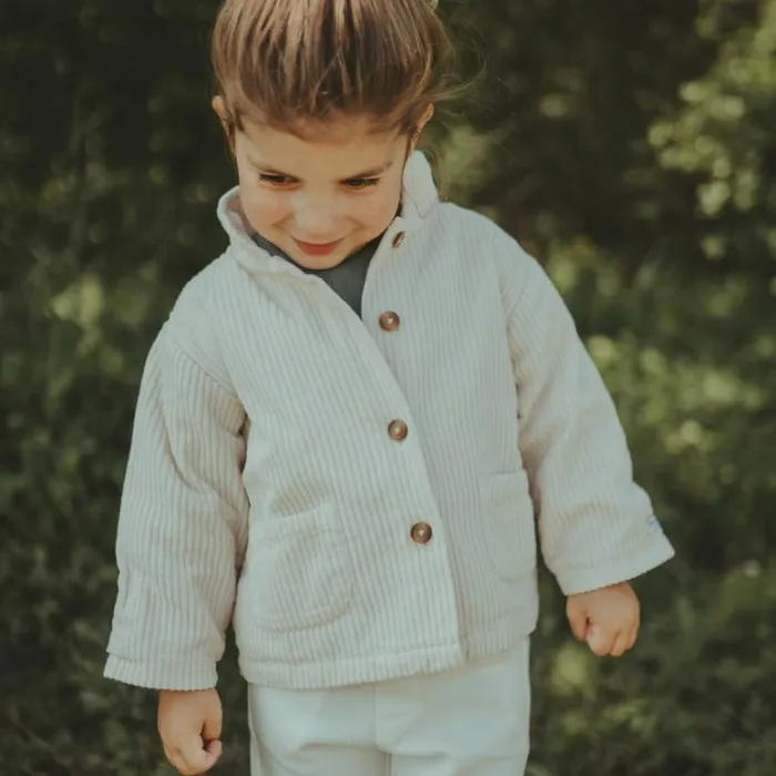 Donsje Amsterdam Jackets and Gilets Girls Toine Jacket Warm White