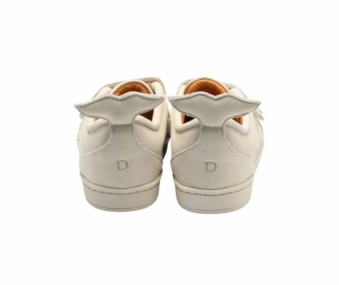 Donsje Amsterdam Low Shoes Boys Rian Sneakers Cream Betting Leather