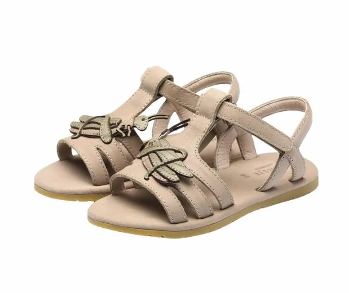 Donsje Amsterdam Sandals Boys Iles Sky Sandals Vintage Grey Leather