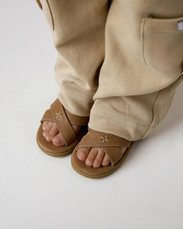 Donsje Amsterdam Sandals Boys Otis Sandals Truffle Leather
