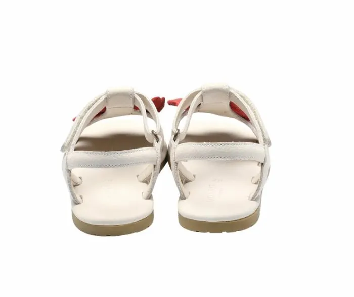 Donsje Amsterdam Sandals Girls Iles Fields Sandals Red Clay Leather