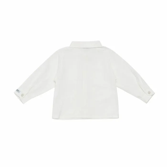 Donsje Amsterdam Shirts and Blouses Baby Domeni Tuxedo Shirt Off White