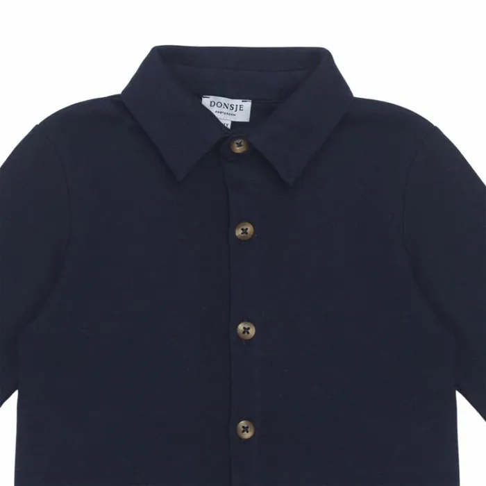 Donsje Amsterdam Shirts and Blouses Baby Touten Shirt Night Blue Donsje Amsterdam Shirts and Blouses Baby Touten Shirt Night Blue